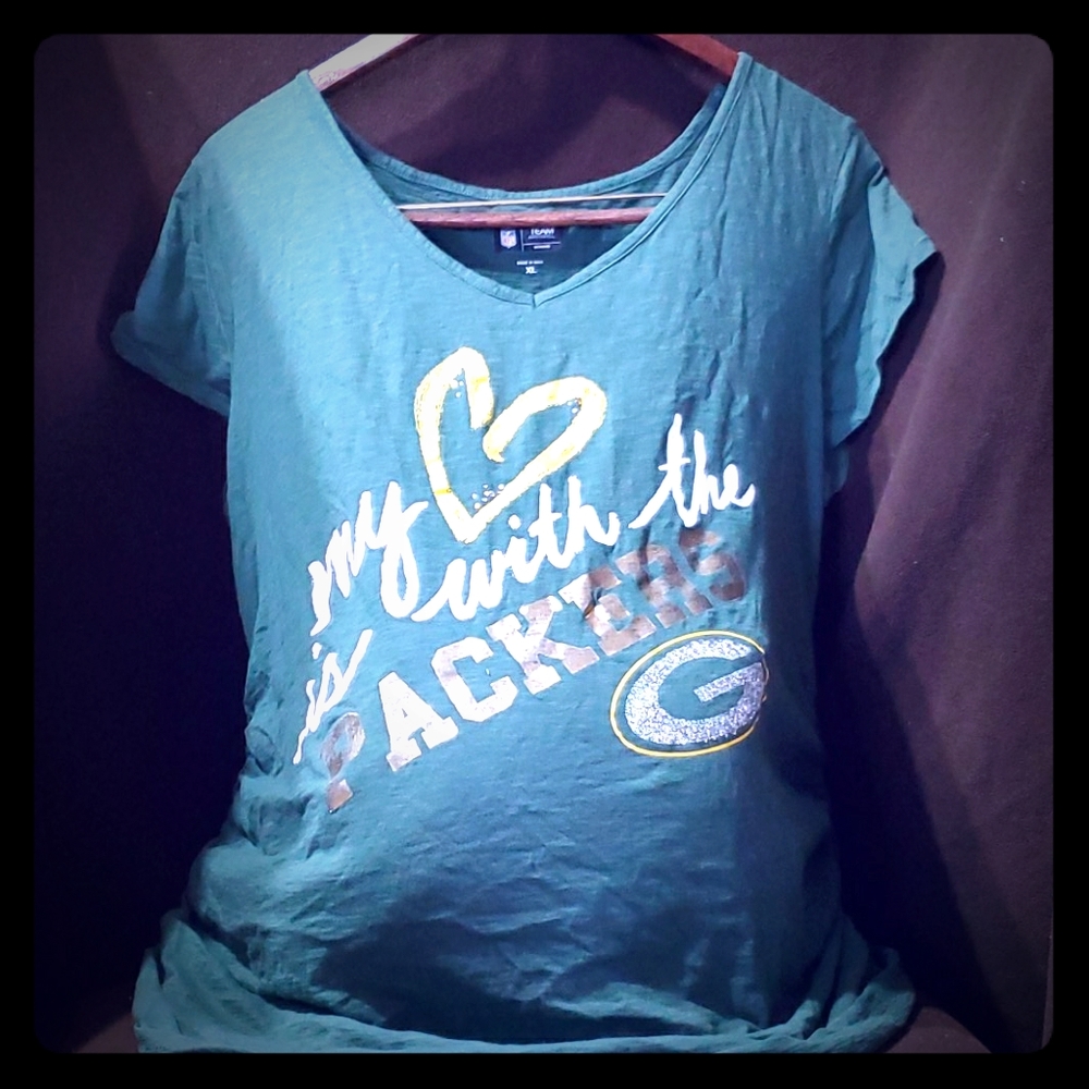 Maternity Greenbay Packers Shirt XL